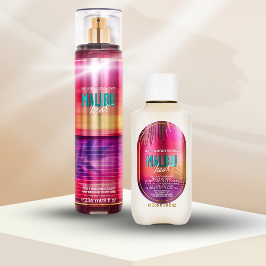 Malibu Heat Bundle (Body Lotion + Body Mist)